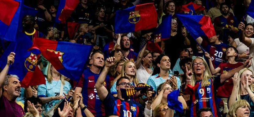 Гандбольная "Барселона" показала второй результат по посещаемости среди команд каталонского клуба, выступающих на арене "Палау Блауграна"