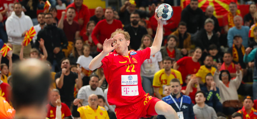 Балканы. Правый крайний Гоце Гьоргьевски в апреле проведёт заключительные матчи в карьере за сборную Северной Македонии