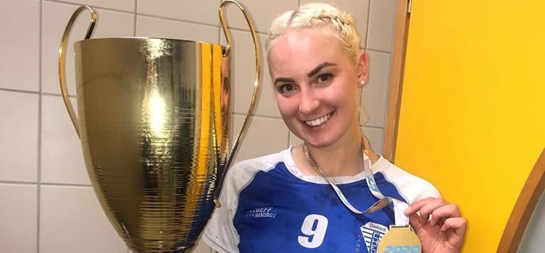 Гандболистка года в Эстонии Алина Молькова: "Для многих игроков сборной гандбол — хобби, у всех есть работа. Нам не хватает внимания"