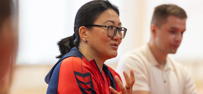 Людмила Бодниева: "Девчонки уделяют достаточно внимания питанию и подготовке к тренировкам. Но наши нагрузки им и не снились"