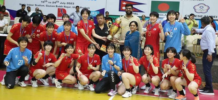 Японские девушки впервые выиграли молодёжный чемпионат Азии, обыграв в финале кореянок