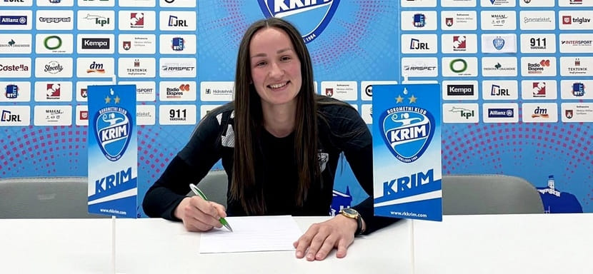 Словенский "Крим" пополнился бронзовым призером ЧЕ-2020 левой крайней сборной Хорватии и "Локомотивы" из Загреба Паулой Посавец