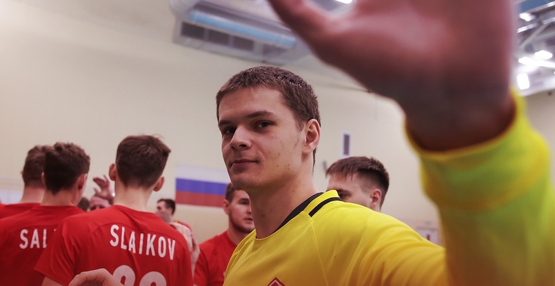 Россия. Вратарь Никита Автономов перешел из дубля в основной состав "Спартака"