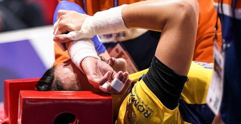 ЧЕ-2018. Официально: у Кристины Нягу разрыв крестообразных связок колена. Румынки сыграют против россиянок в полуфинале без лидера