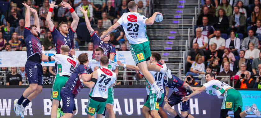 "Ганновер" Владислава Кулеша нанёс "Фленсбургу" второе поражение в бундеслиге подряд. "Магдебург" обыграл "Лейпциг"