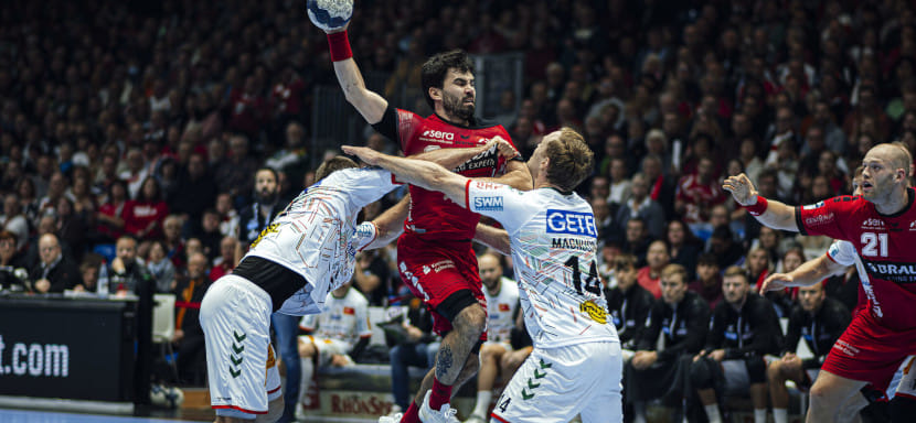 Бундеслига. "Магдебург", "Берлин" Виктора Киреева, "Фленсбург" и "Киль" одержали победы в своих двадцатых матчах мужского чемпионата