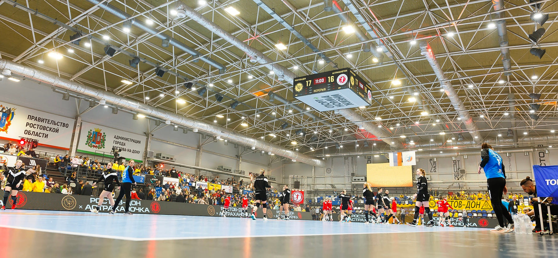 Роман Зайцев: "В Ростове время на графике телеэкрана совпадает с секундомером на столике"