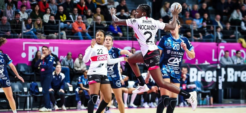 Разыгрывающая "Бреста" Мелин Ноканди — автор лучшего гола в девятом туре Лиги чемпионов (ВИДЕО)