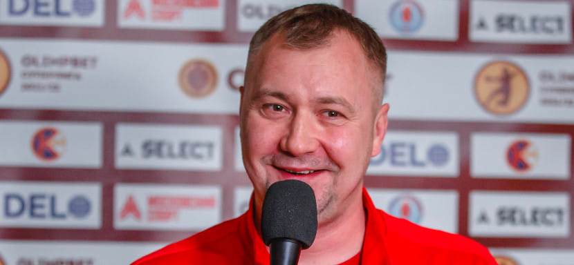 Olimpbet Суперлига. Михаил Драчёв: "Не стоит забывать, что "Кубань" выше классом, это отразилось на счете. Но постараемся сыграть на победу"