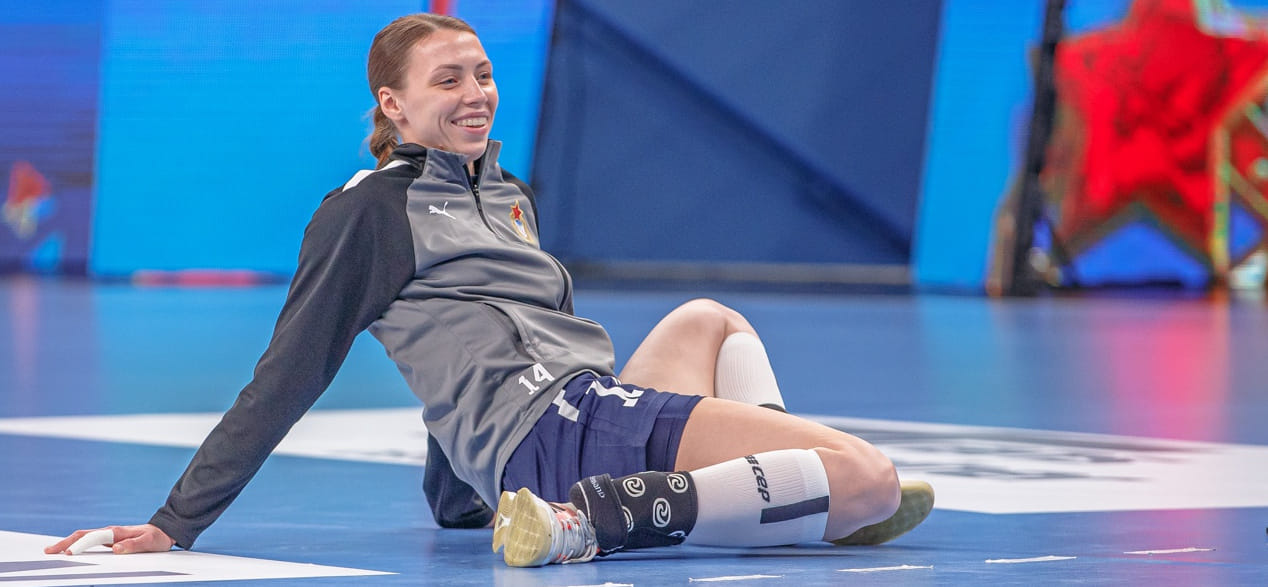 Olimpbet Суперлига. Полина Ведёхина: "Мы с ЦСКА заранее всё обсудили. И с "Астраханочкой" тоже. Главное — играть в одном городе с мужем"