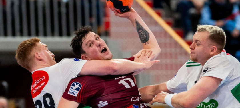 Гидсель с Андерссоном отличились по 10 раз и принесли "Берлину" победу над "Райн Лёвен", "Ганновер" без Кулеша обыграл "Потсдам"