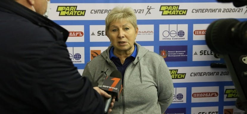 Суперлига. Любовь Сидоричева: "То, что выиграли впервые, — это хорошо. Но тринадцать своих потерь все равно сделали"