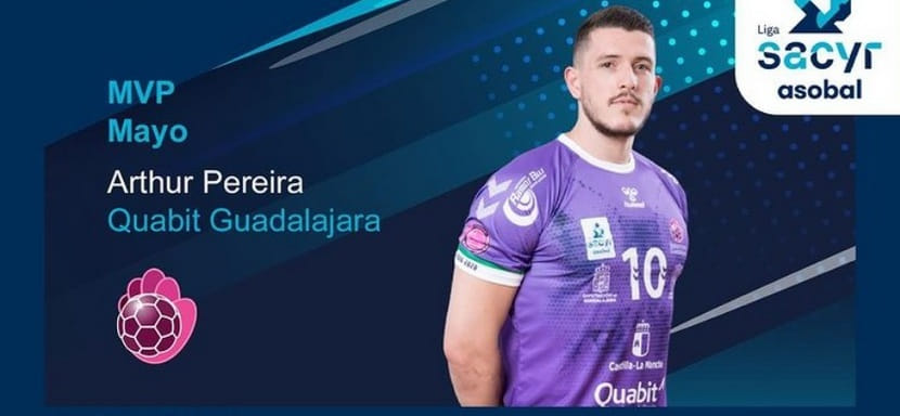 Испания. Бразильский полусредний "Гвадалахары" Артур Перейра стал лучшим игроком лиги ASOBAL в мае