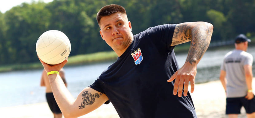 Линейный сборной России Радомир Врачевич: "Личная цель — заиграть в новой команде" (ВИДЕО)