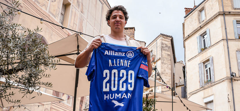 24-летний линейный Артюр Ленн продлил контракт с французским "Монпелье"