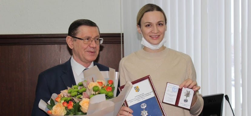 Городская Дума Тольятти вручила капитану сборной России Ольге Фоминой самую значимую награду местного парламента