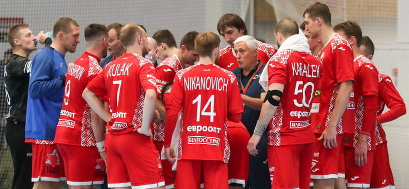 19 гандболистов вызваны на тренировочную сессию сборной Беларуси под руководством старшего тренера Дмитрия Никуленкова