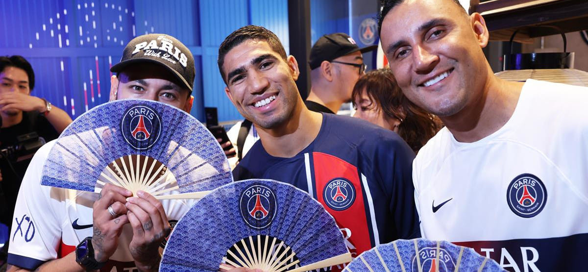 Франция. "ПСЖ" сыграл первый из двух товарищеских матчей в Японии. Карабатич вернулся, Хольм и Тённесен дебютировали