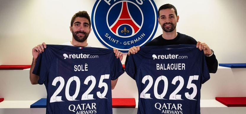 Франция. Испанские легионеры "Пари Сен-Жермен" Ферран Соле и Давид Балагер продлили контракты со столичным клубом