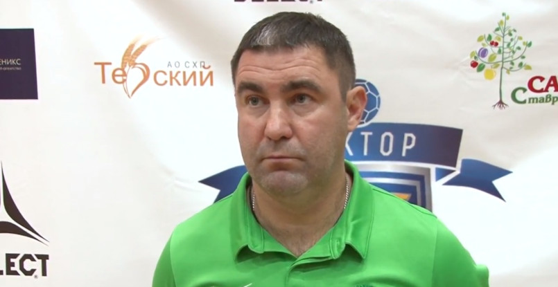 Тренер СГАУ-"Саратова" Павел Гуськов: "Не пошла игра у лидеров. Задняя линия не атаковала так, как надо, а просто бегала вдоль зоны" (ВИДЕО)