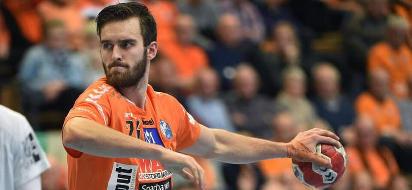 Бундеслига. Официально. 23-летний исландский полусредний Тейтур Эйнарссон подписал контракт с "Фленсбургом" до конца сезона