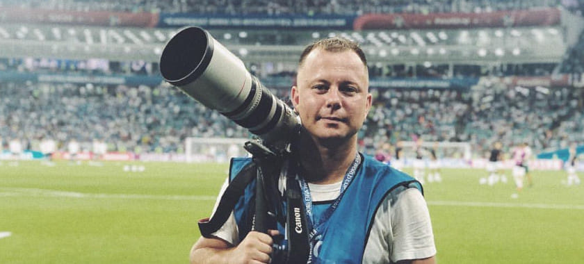 "Хотел сфоткаться с Криштиану, а он похлопал по плечу". Рок-судьба фотографа СКИФа Евгения Резника