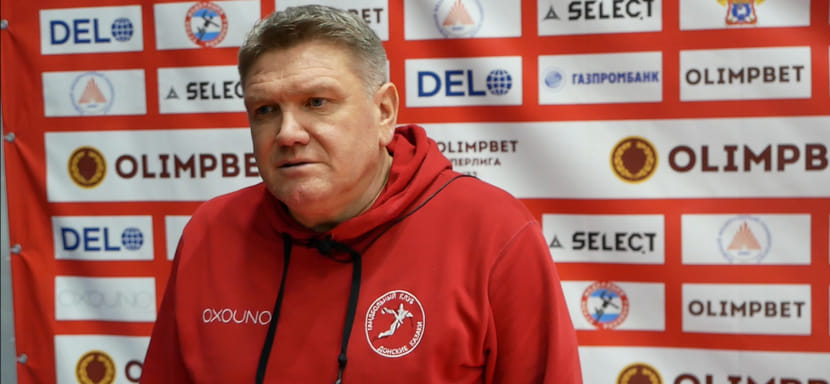 Olimpbet Суперлига. Сергей Бебешко: "Медведи" гораздо сильнее нас. Плюс очень ощутимы кадровые потери, которые мы несем"