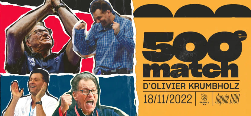 ЧЕ-2022. Полуфинальный матч против сборной Норвегии станет пятисотым для Оливье Крюмбольца во главе национальной команды Франции