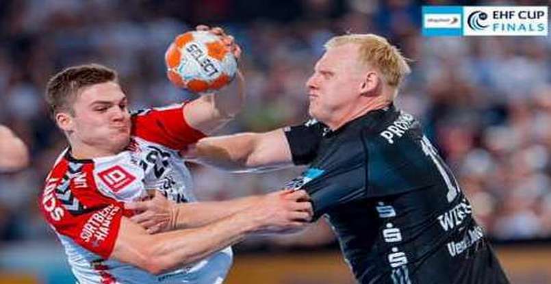 Кубок ЕГФ. Немецкий "Киль" обыграл датский "Хольстебро". Команда Альфреда Гисласона стала первым финалистом еврокубка