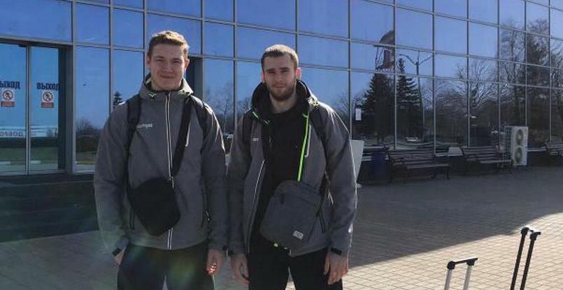 Суперлига. Белорусские легионеры "Виктора" Виталий Кислюк и Игорь Черников отправились домой на время паузы в чемпионате