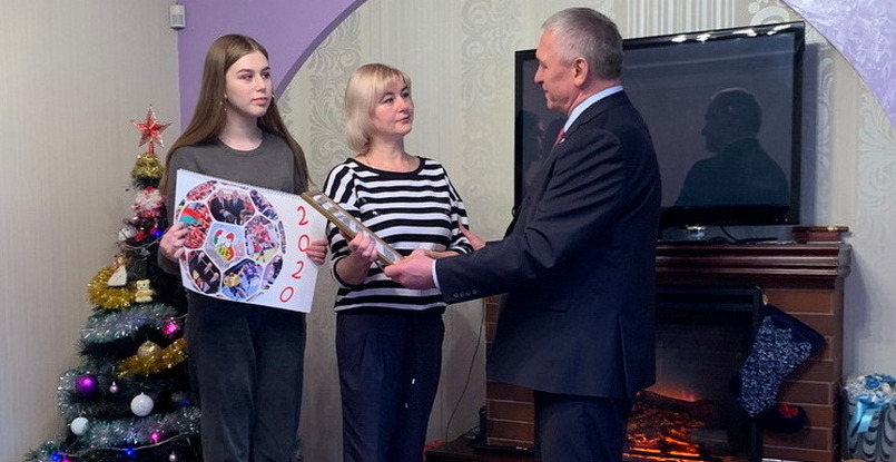 Глава БФГ Владимир Коноплев поздравил родителей игроков мужской сборной на Гомельщине