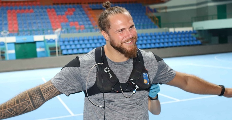 Гандболисты БГК имени Мешкова вышли из отпуска. Первую тренировку с командой провел французский новичок Вильям Аккамбре (ФОТО)