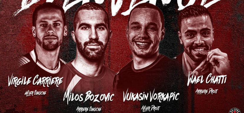 Франция. "Иври" объявил имена четырех новичков, которые начнут выступления за клуб со следующего сезона