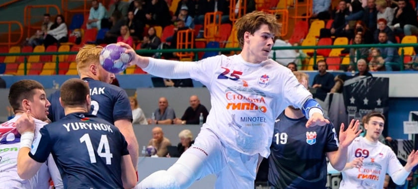 Минский СКА с минимальной разницей в гостях обыграл "Мешков Брест" в матче второго этапа чемпионата Беларуси