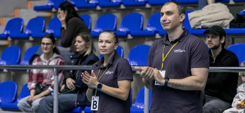 Сегодня в матче мужского чемпионата России краснодарским СКИФом будет руководить Ольга Исаченко — помощник Степана Сидорчука