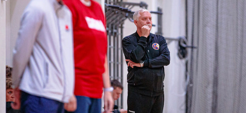 Olimpbet Суперлига. Николай Измайлов: "Девочки настраивались на первый домашний матч. Но вторые номера пока уступают основе" (ВИДЕО)