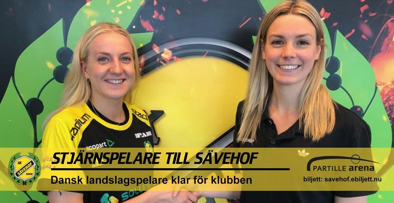 Швеция. "Севехоф" подписал левую крайнюю из Дании Трине Ваккер Мортенсен
