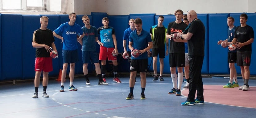 Всероссийская Спартакиада. В мужском турнире команда Санкт-Петербурга была сильнее гандболистов из Воронежской области