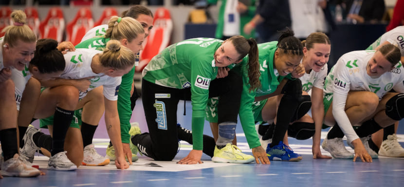 "Дьёр" на "Ауди Арене" сокрушил "Козармишлень" в женском чемпионате Венгрии. Словенка Тяша Станко отличилась 11 раз