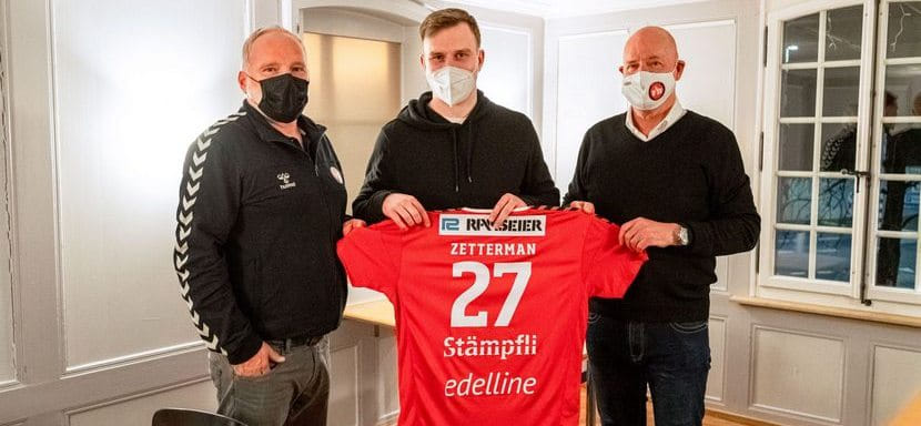 Швейцария. Шведский полусредний немецкого "Кобурга" Понтус Зеттерман летом станет игроком "Берна"