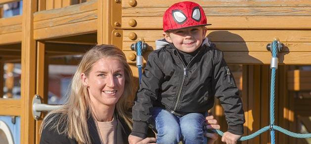 Линейная "Дьёра" Линн Блом: "Я пример того, что материнство и спорт топ-уровня идут рука об руку. Не нужно отказываться от детей ради карьеры"