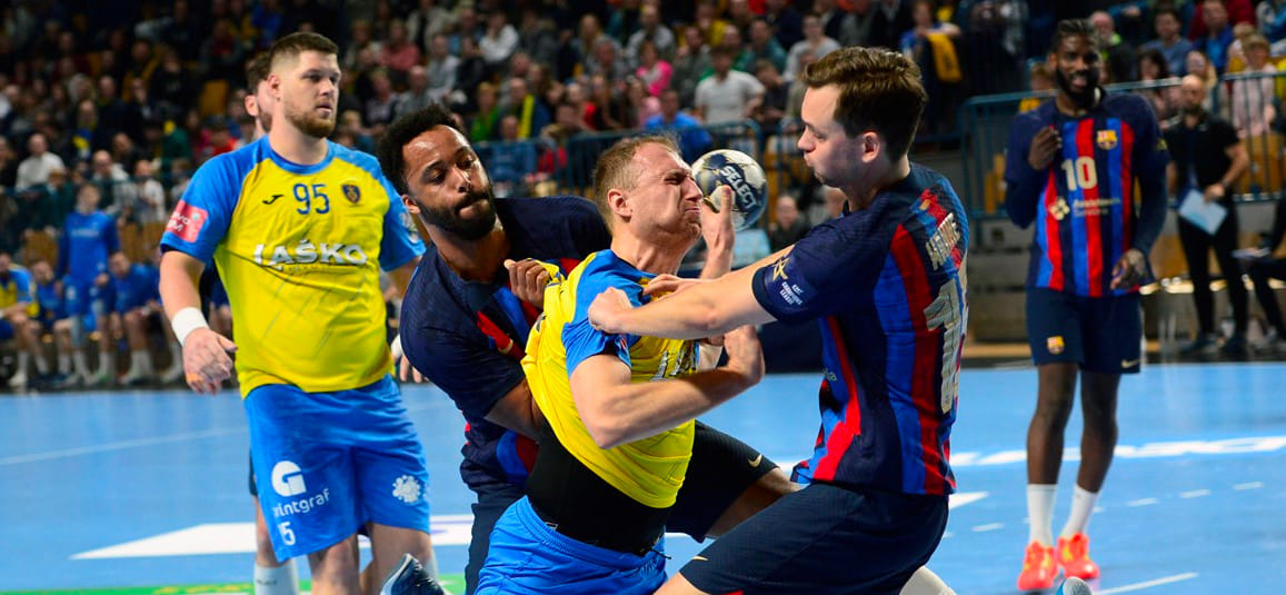 Лига чемпионов. Выстрел мимо, "Целе"! Словенский клуб сам отдал "Барсе" и Нильсену победу