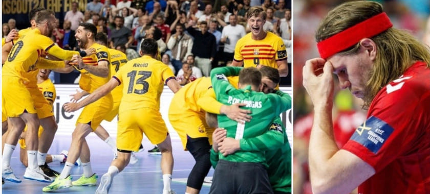 Лига чемпионов. Перекладина — друг "Барселоны"! Миккель Хансен мог уйти красиво, но Пекин не повторил