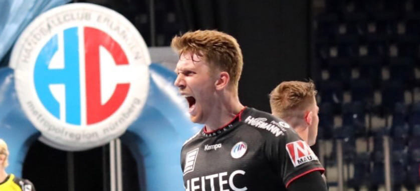 Бундеслига. Левый полусредний сборной Швеции Симон Йеппссон продлил контракт с "Эрлангеном" до конца сезона-2023/24