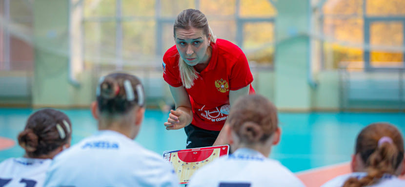 Сборная России (U-16). Ольга Акопян: "Ещё есть над чем работать. Хотя общей картинкой удовлетворена"