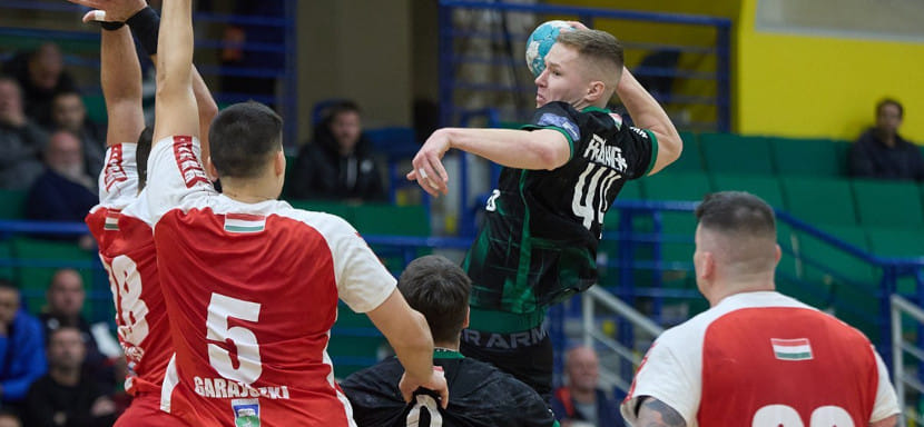 Венгрия. "Дабаш" одержал волевую победу над "Ференцварошем" в стартовом матче 12-го тура мужского чемпионата