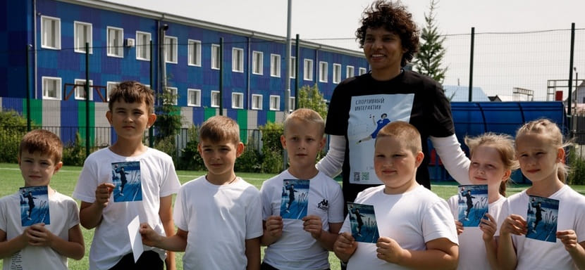 Во время проекта "Нейромяч" состоялся мастер-класс трёхкратной чемпионки мира Эмилии Турей