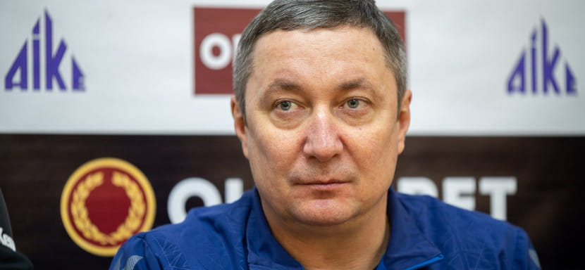 Olimpbet Суперлига. Роберт Минабутдинов: "Как получать удовольствие от игры, если мы только в первом тайме 8 раз не реализовали выходы 1 на 1"