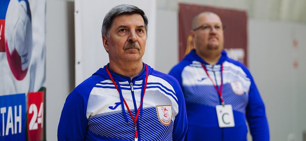 Olimpbet Суперлига. Николай Терновой: "Поздравляю девчонок. Сегодня игра получилась в первую очередь благодаря действиям вратаря" (ВИДЕО)