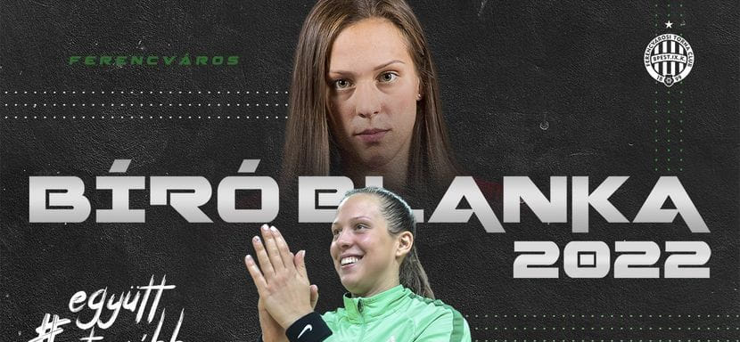 Одна из лидеров "Ференцвароша" и сборной Венгрии вратарь Бланка Биро заключила новый контракт с клубом сроком на два года
